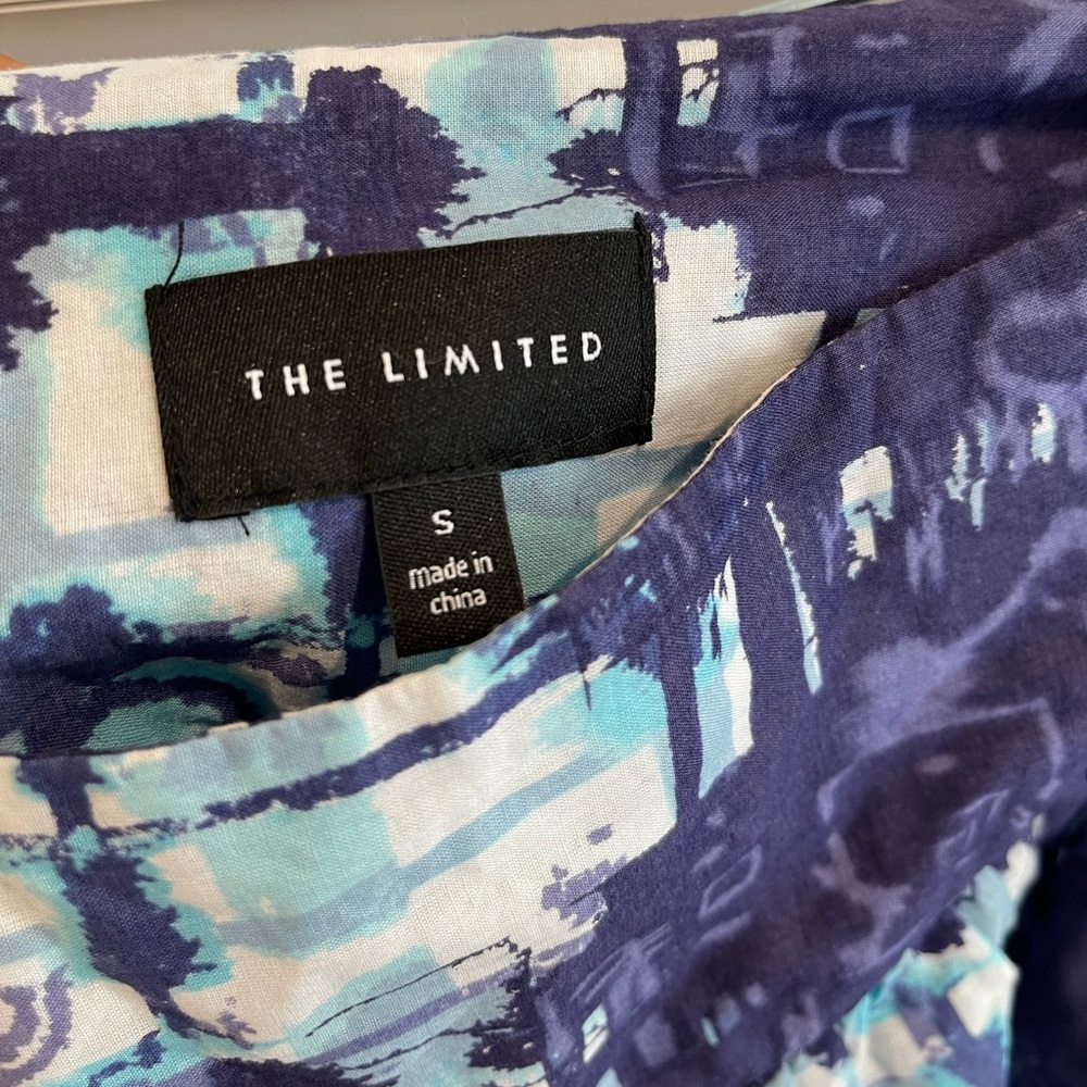 Limited skirt size S Navy, white, and bright blue - Picture 5 of 10